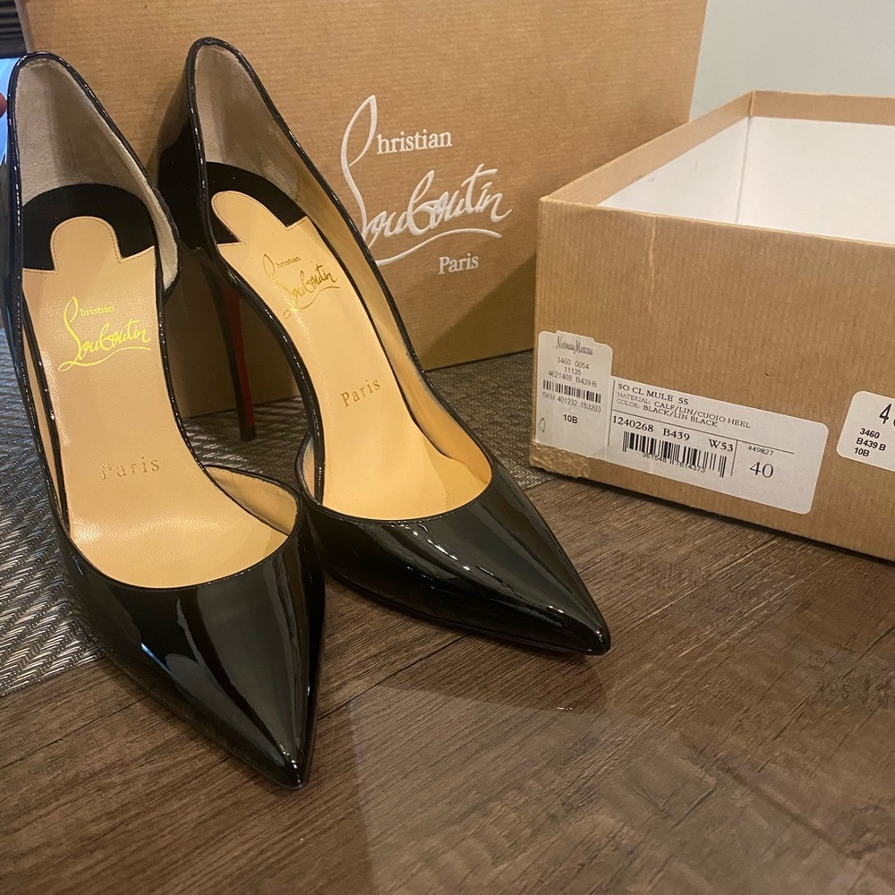 Black Christian Louboutin Heels